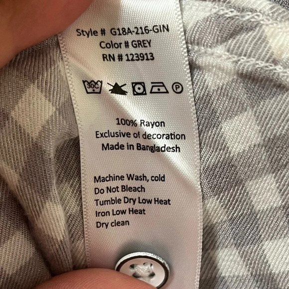 Jachs Girlfriend Plaid Top Size Medium - Picture 5 of 6